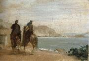 Edgar Degas Promenade beside the sea France oil painting artist